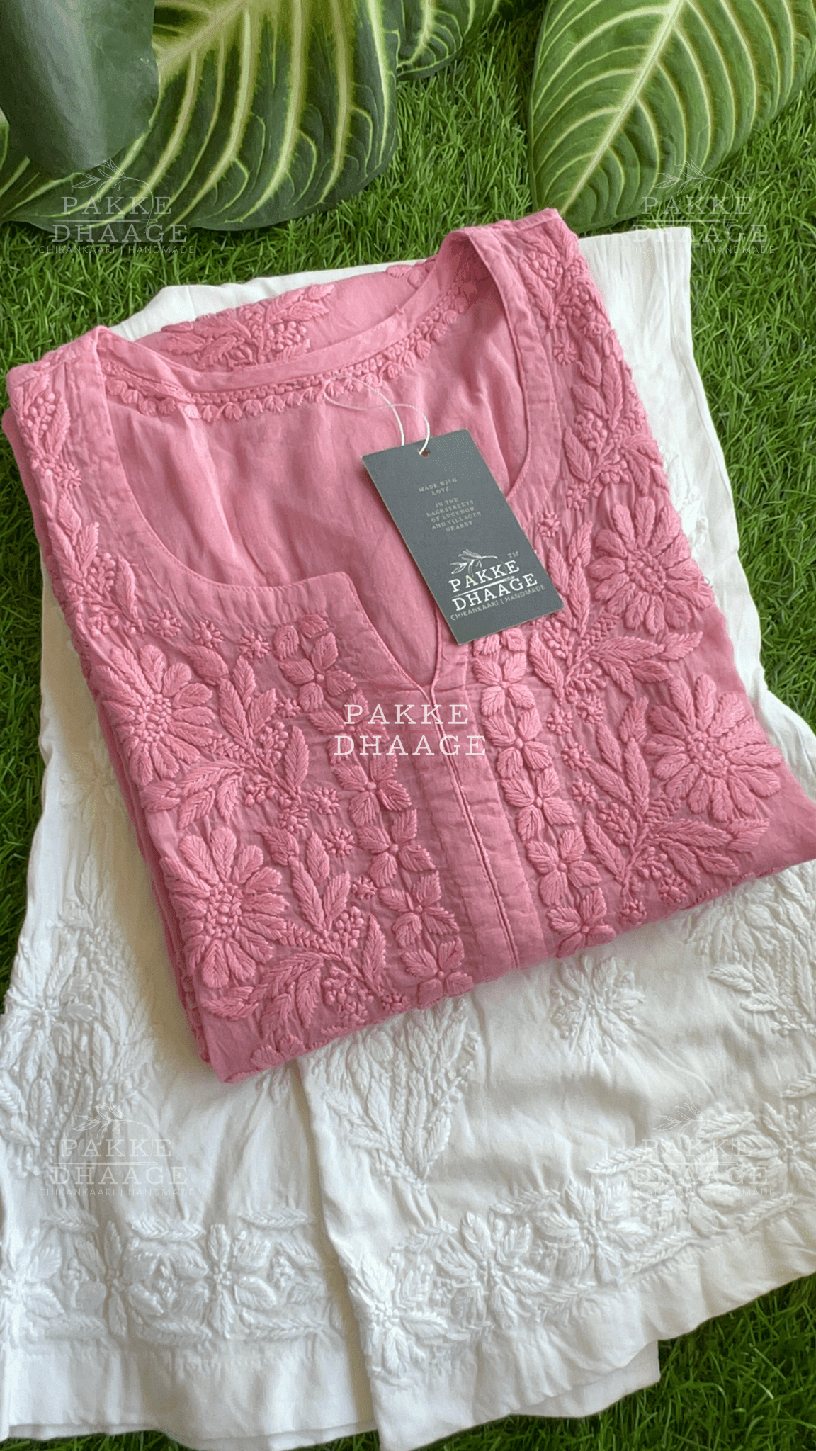 Fida Pure Modal Kurta - Dusty Onion Pink