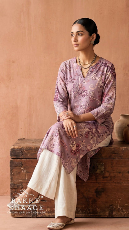 Floral Paisley Kurta