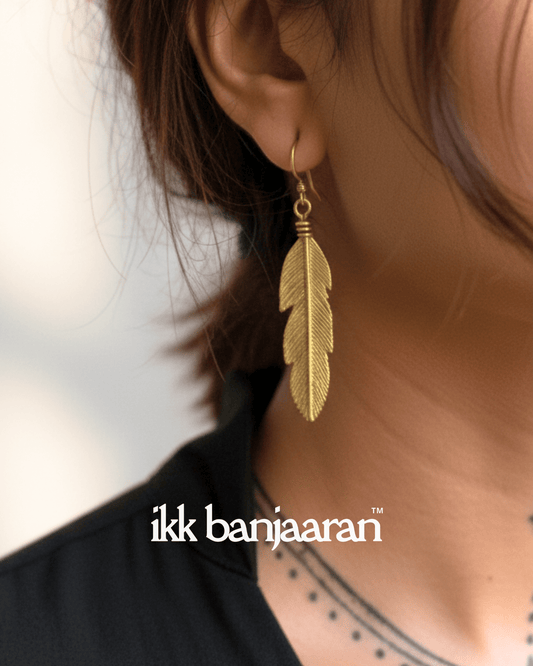 Mayura Leaf Dangles